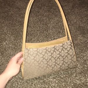 Tan purse